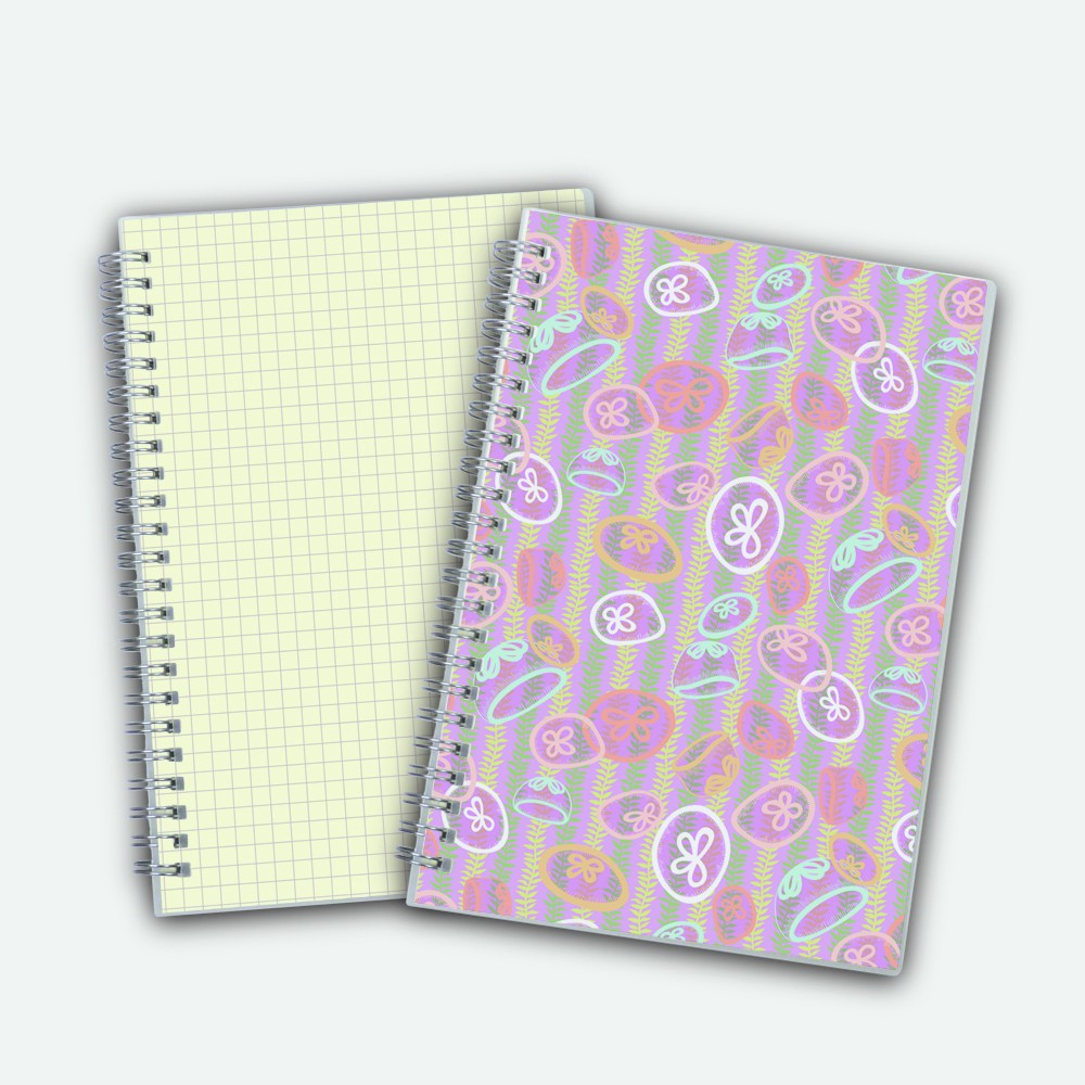 Poly Cover Notebook A5 Grid
