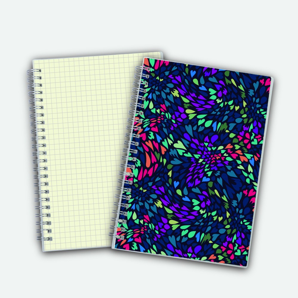 Poly Cover Notebook A5 Grid