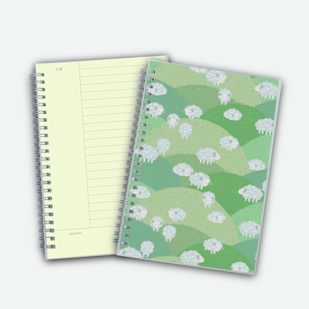 Poly Cover Notebook A5 Notetaking