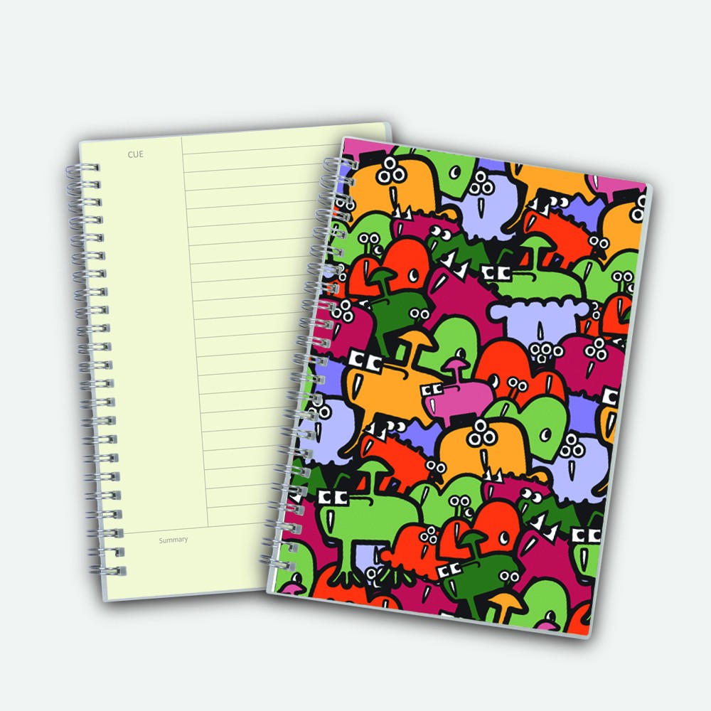Poly Cover Notebook A5 Notetaking