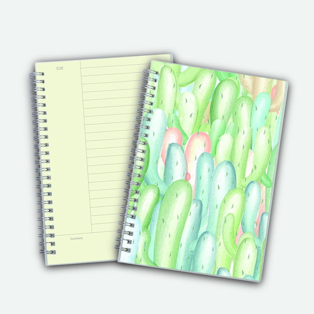 Poly Cover Notebook A5 Notetaking