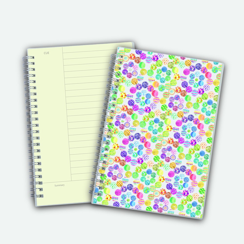 Poly Cover Notebook A5 Notetaking