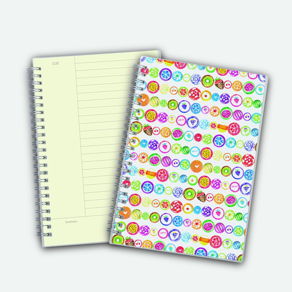Poly Cover Notebook A5 Notetaking