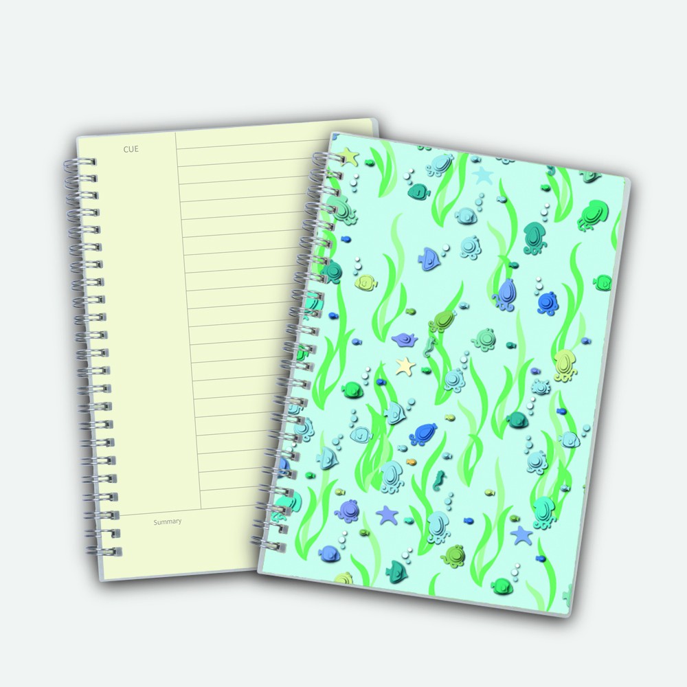 Poly Cover Notebook A5 Notetaking