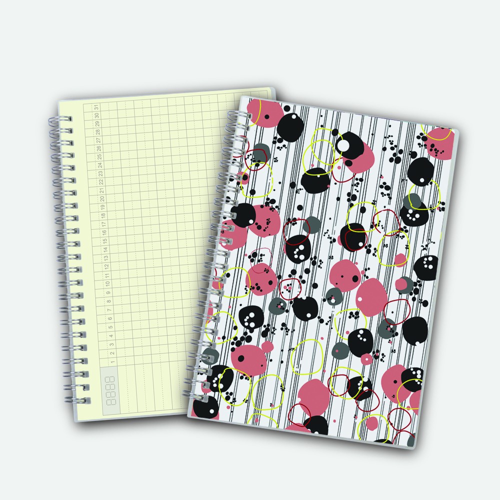Poly Cover Notebook A5 Undated Planner