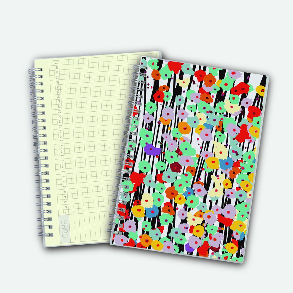Poly Cover Notebook A5 Undated Planner