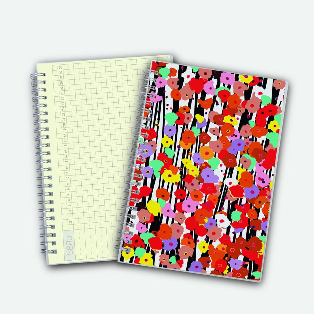 Poly Cover Notebook A5 Undated Planner