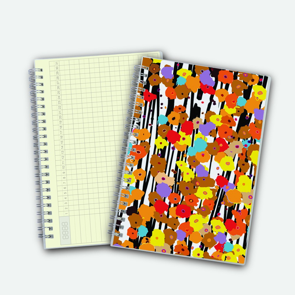 Poly Cover Notebook A5 Undated Planner