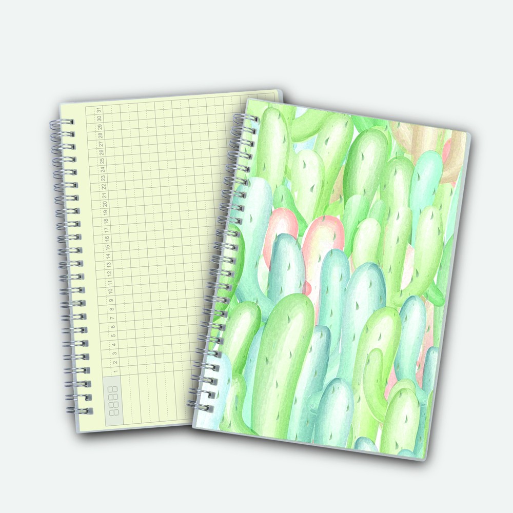 Poly Cover Notebook A5 Undated Planner
