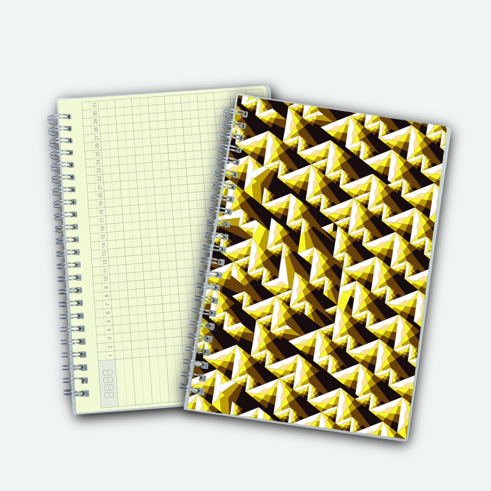 Poly Cover Notebook A5 Undated Planner