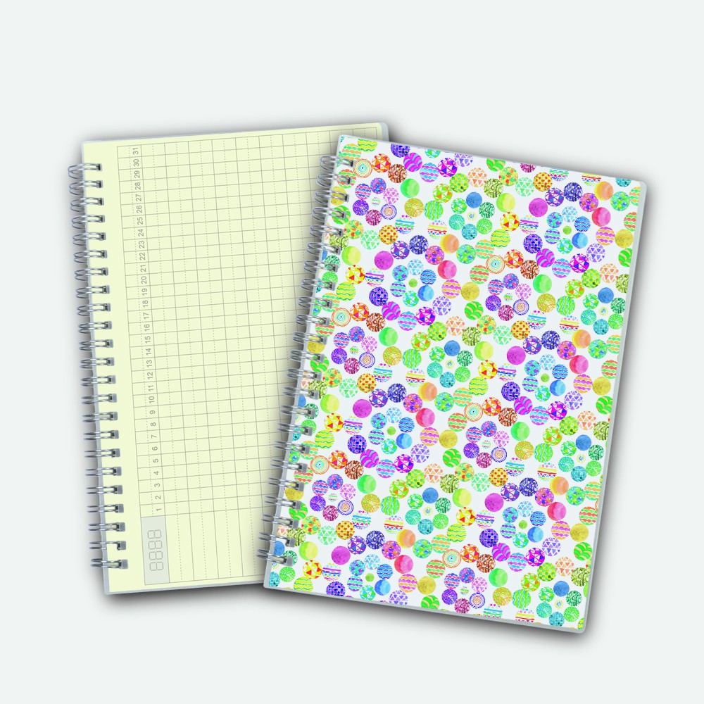 Poly Cover Notebook A5 Undated Planner